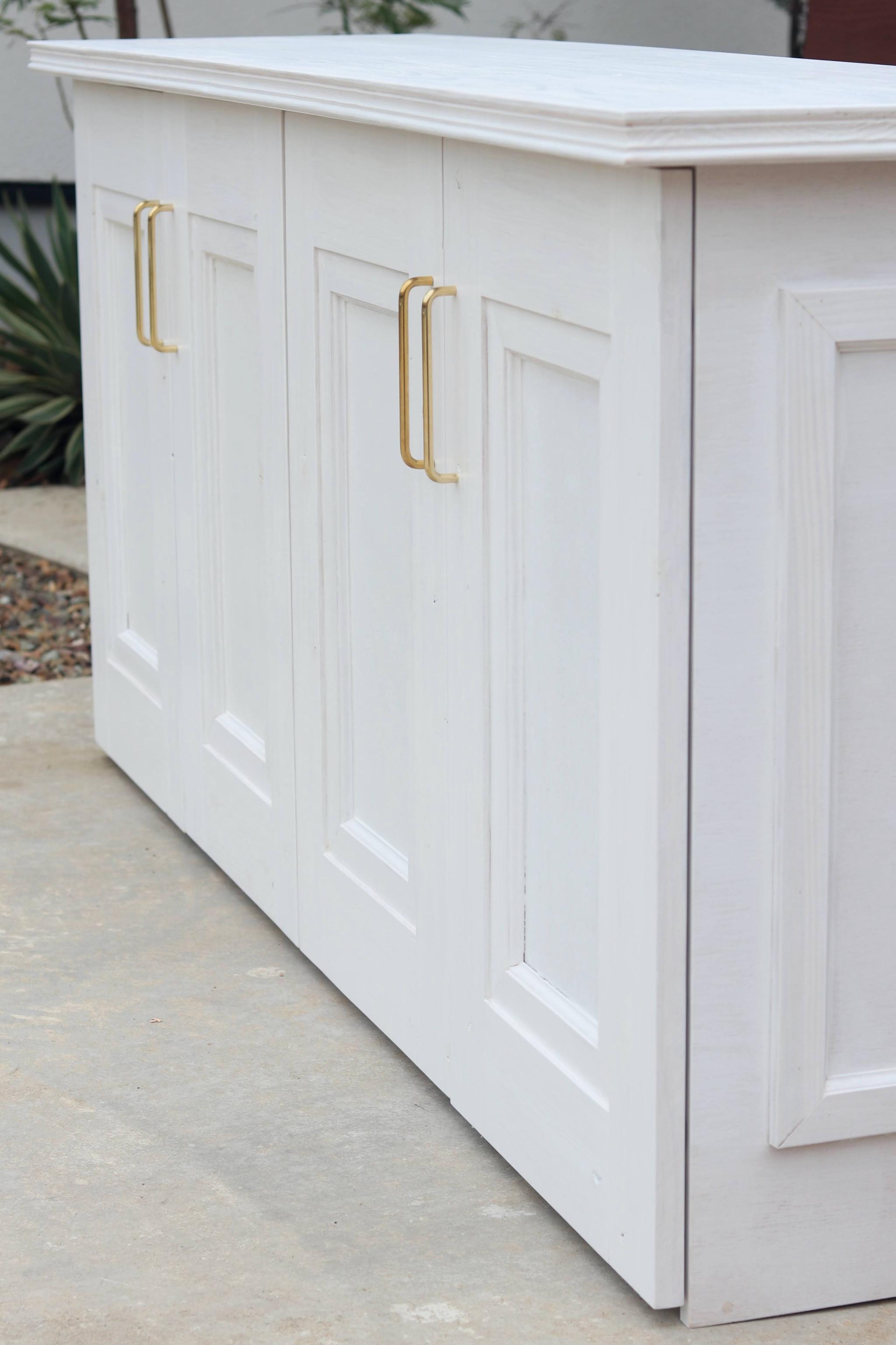 ヨーロピアンな雰囲気の可愛らしいアンティークキャビネット　レジ台　キャッシャー  ディスプレイ 店舗什器 | 4枚目